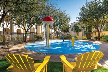 Splash pad (north property)